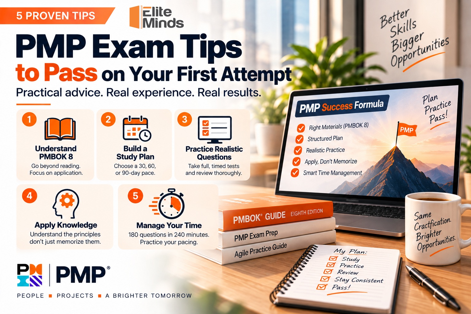 5 PMP Exam Tips to Pass on Your First Attempt